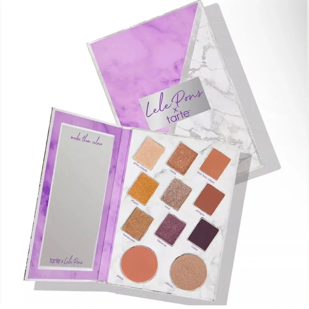 Tarte x Lele Pons Eyeshadow‎ Palette - Purple and Gold